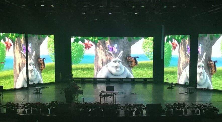 云南昆明教育电视台 P4 多屏 LED 显示屏节造系统项目