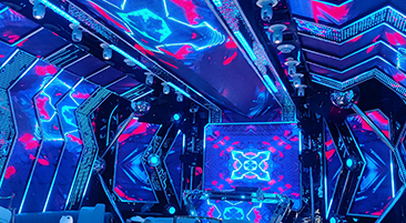 贵州习水江南汇 KTV 三造型屏沉浸式 LED 显示系统项目