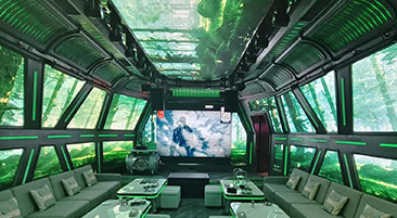 湖北某 KTV 多屏融合联动 LED 显示系统项目