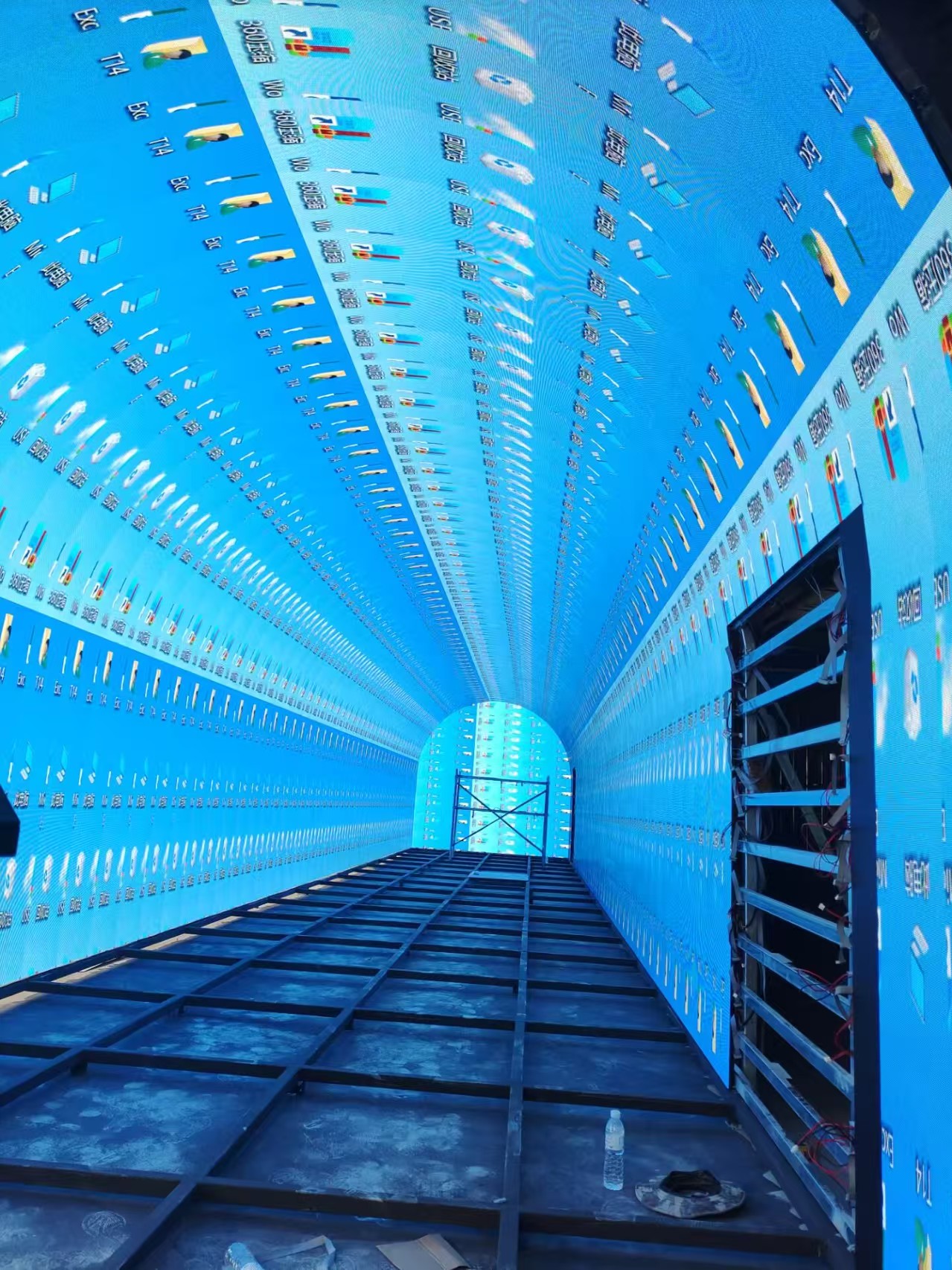 泸州景区隧路长廊