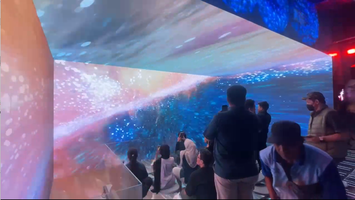 印尼 Malang 沉浸式 P2.5 高清 LED 显示项目