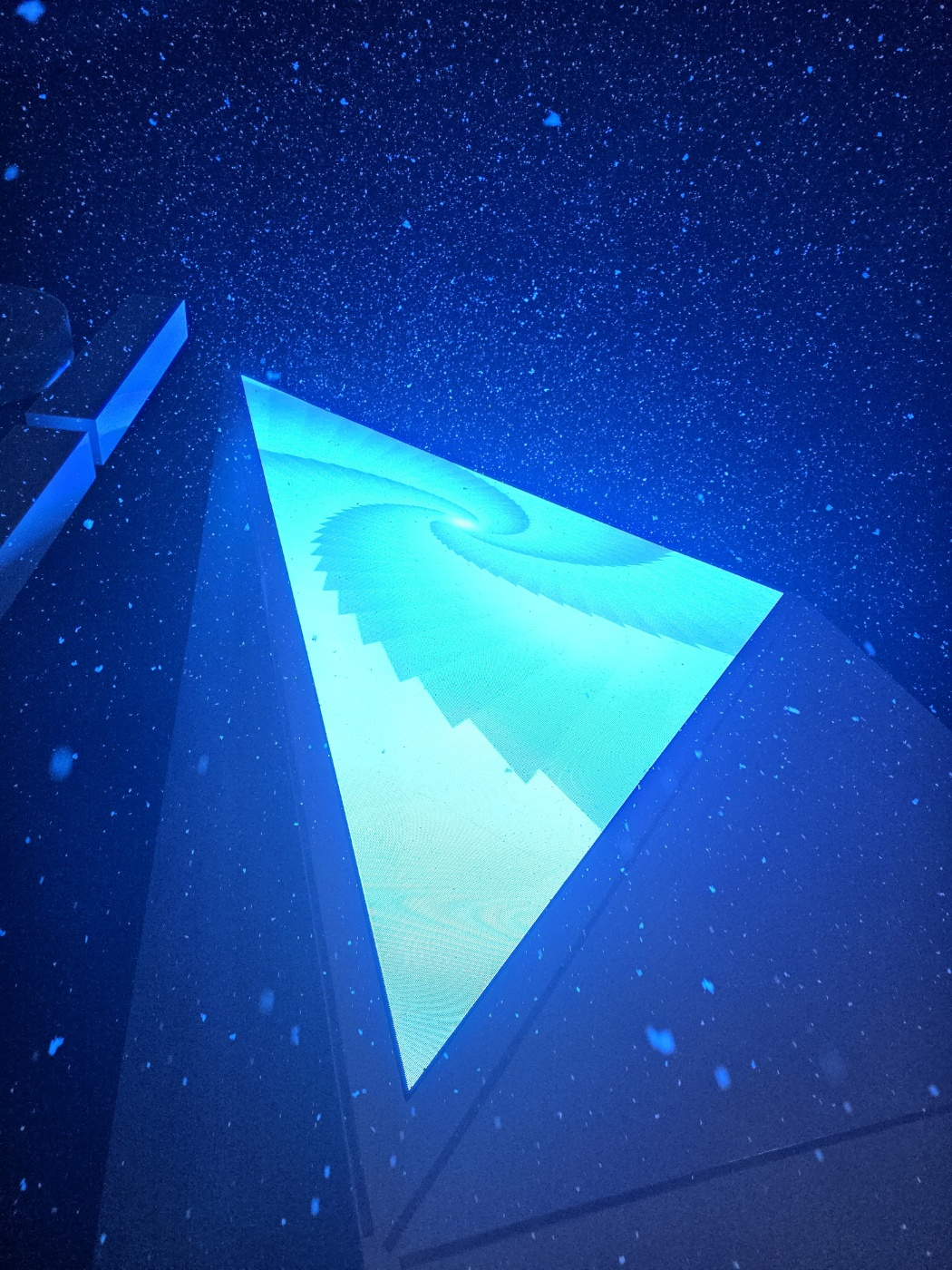 韩国户表三角 LED 告白屏节造系统项目