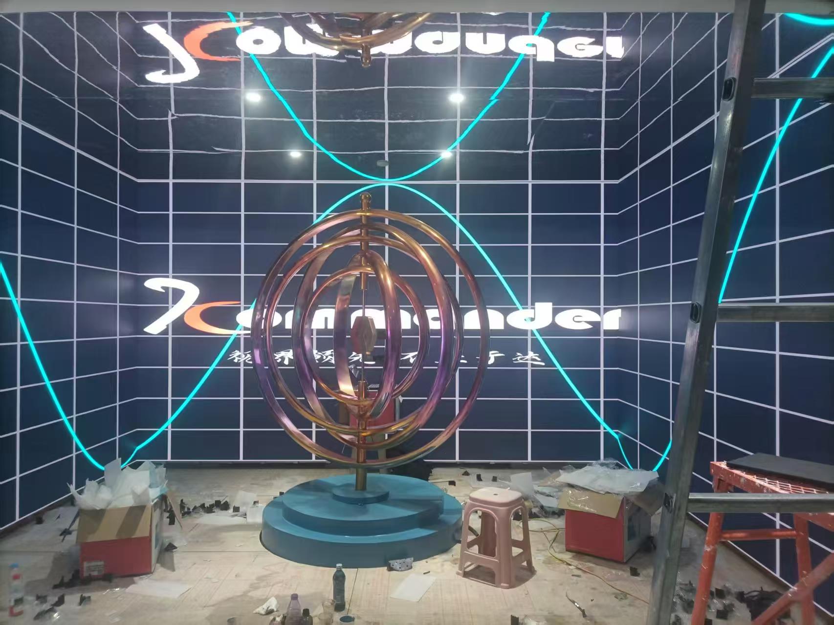 山西呼和浩特 U 型沉浸式裸眼 3DLED 显示系统项目