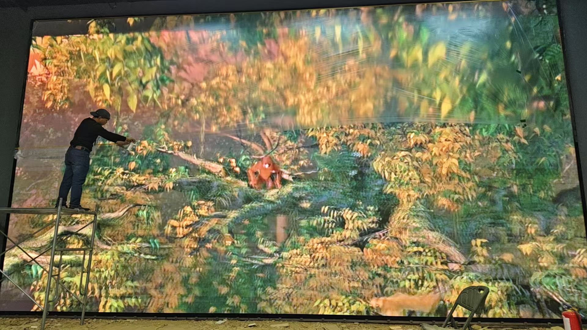 香港 3D 沉浸式展厅 LED 显示系统项目