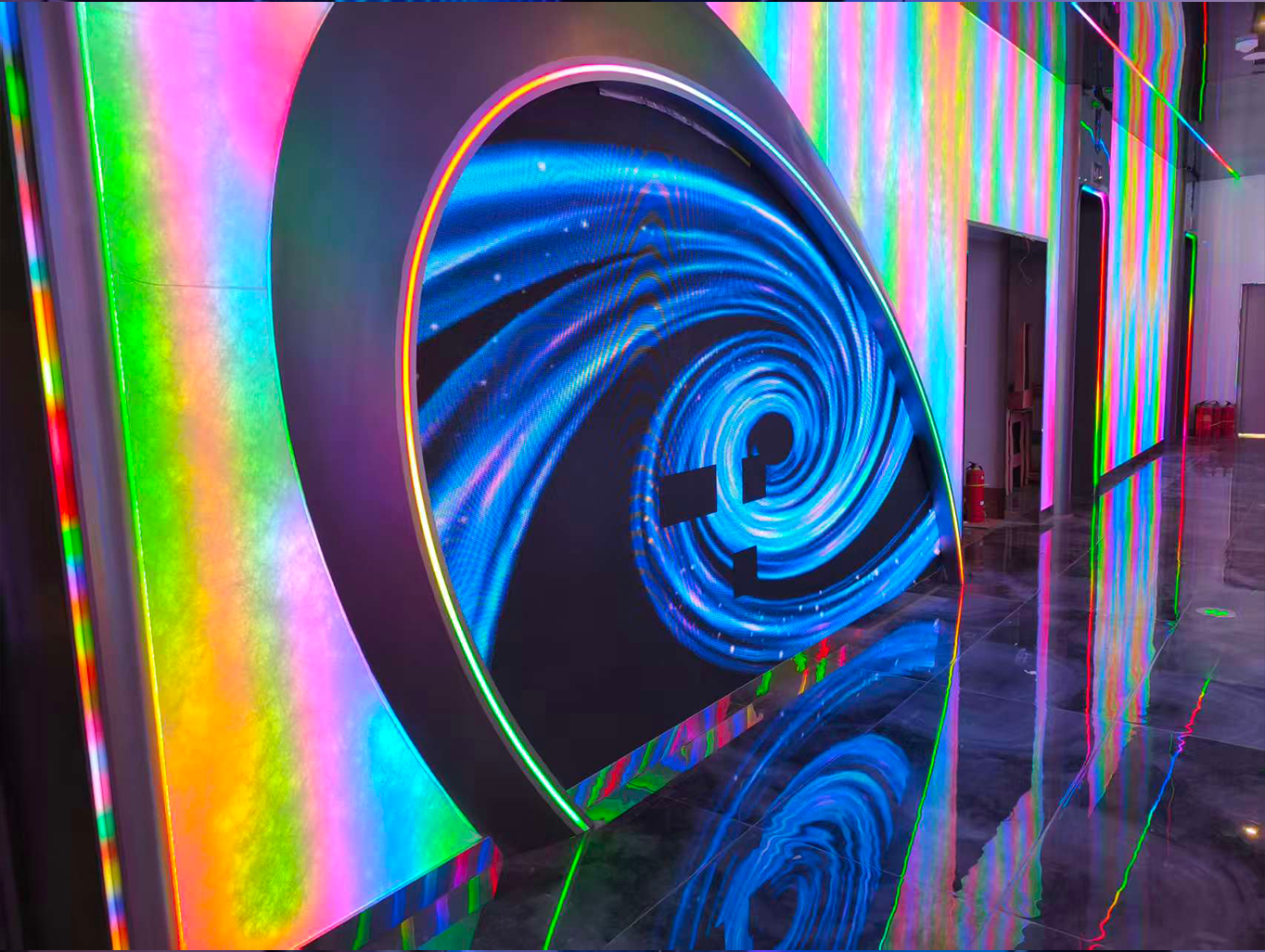 昆明美声 KTV 多规格 LED 显示屏节造系统项目